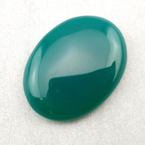 Green onyx cabochon 31x24 mm no 115 Green onyx cabochon 31x24 mm no 115