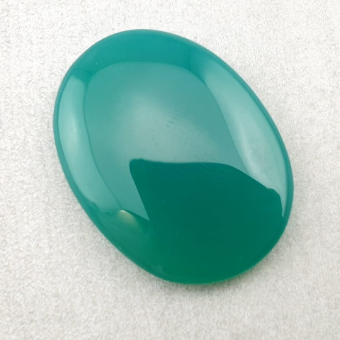 Green onyx cabochon 32x24 mm no 113