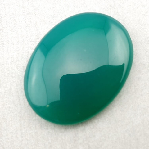 Green onyx cabochon 32x25 mm no 86 Green onyx cabochon 32x25 mm no 86