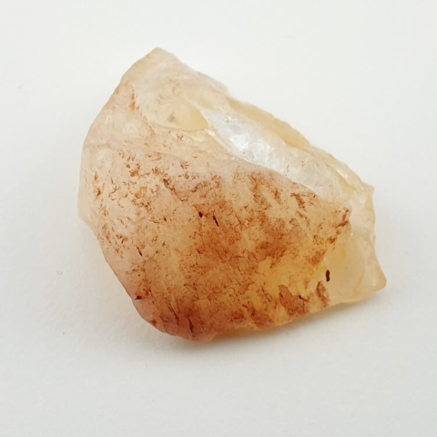 Citrine nugget with hole 31x25 mm no 329 Citrine nugget with hole 31x25 mm no 329