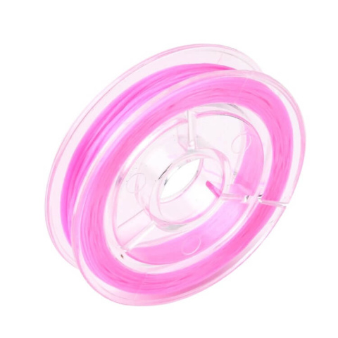 Silicone eraser flat pink 0.8 mm spool Silicone eraser flat pink 0.8 mm spool