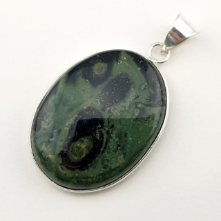 Jasper cambaba pendant 36x27 mm no 12
