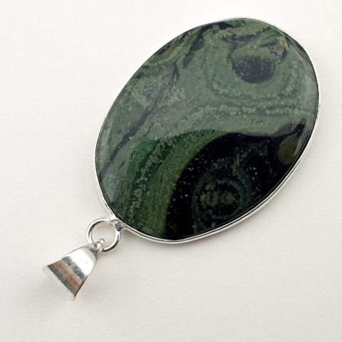 Jasper cambaba pendant 38x28 mm no. 6 Jasper cambaba pendant 38x28 mm no. 6