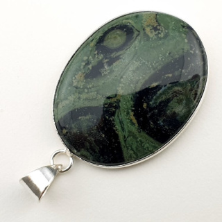 Jasper cambaba pendant 39x30 mm no 9