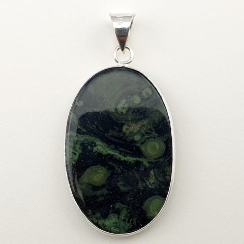 Jasper cambaba pendant 41x27 mm no 10 Jasper cambaba pendant 41x27 mm no 10