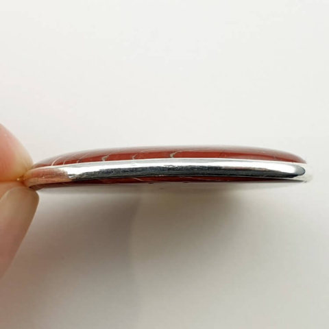 Jasper snake skin pendant 38x34 mm no. 1 Jasper snake skin pendant 38x34 mm no. 1