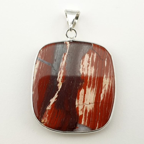 Jasper snake skin pendant 38x34 mm no. 1 Jasper snake skin pendant 38x34 mm no. 1