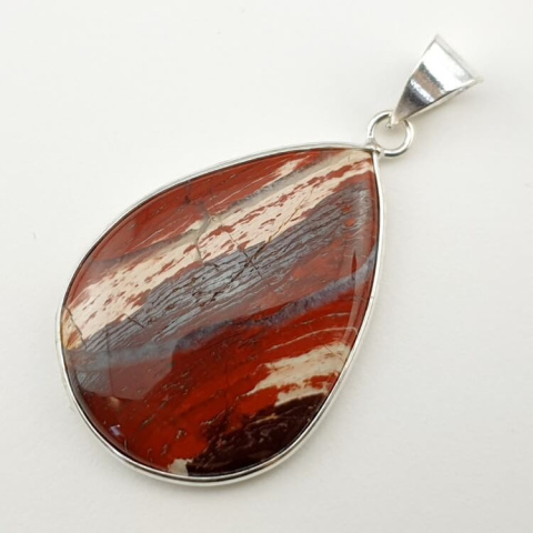 Jasper snake skin pendant 39x29 mm no 7 Jasper snake skin pendant 39x29 mm no 7