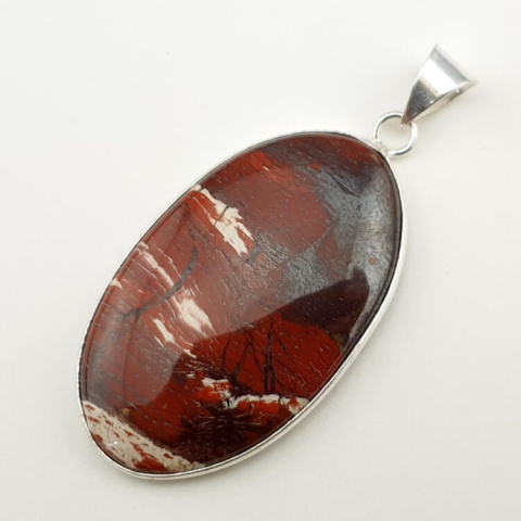 Jasper snake skin pendant 45x27 mm no. 3 Jasper snake skin pendant 45x27 mm no. 3