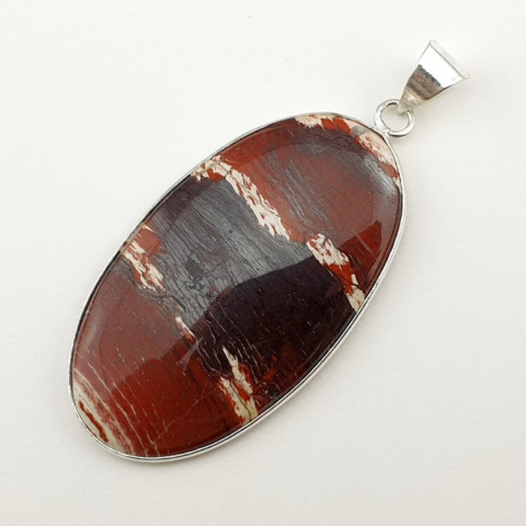 Jasper snake skin pendant 51x29 mm no. 4 Jasper snake skin pendant 51x29 mm no. 4