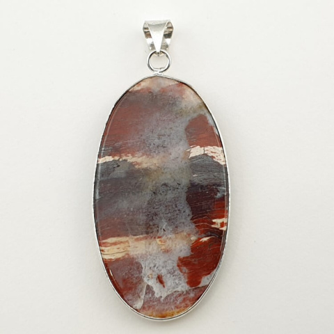 Jasper snake skin pendant 51x29 mm no. 4 Jasper snake skin pendant 51x29 mm no. 4