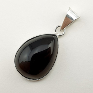 Smoky quartz pendant 24x18 mm no 39