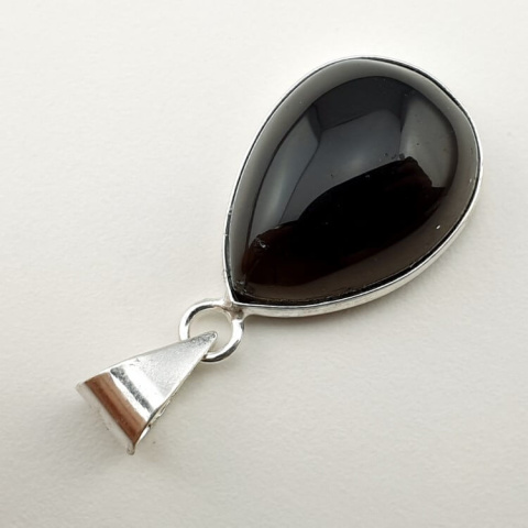 Smoky quartz pendant 24x18 mm no 39 Smoky quartz pendant 24x18 mm no 39