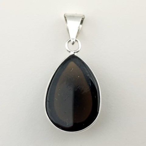 Smoky quartz pendant 24x18 mm no 39 Smoky quartz pendant 24x18 mm no 39