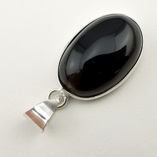 Smoky quartz pendant 26x18 mm no 24
