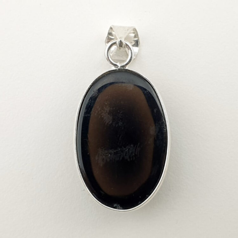 Smoky quartz pendant 26x18 mm no 24 Smoky quartz pendant 26x18 mm no 24