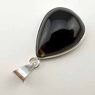 Smoky quartz pendant 26x20 mm no 22