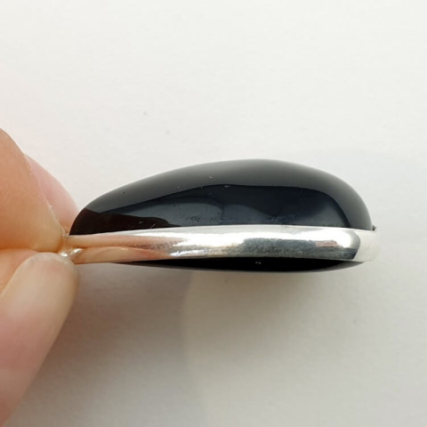 Smoky quartz pendant 26x20 mm no 22 Smoky quartz pendant 26x20 mm no 22