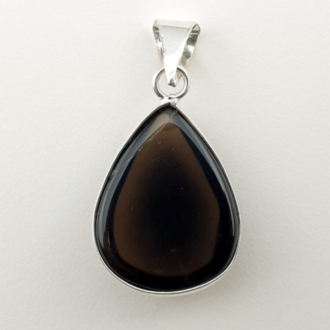 Smoky quartz pendant 26x20 mm no 22 Smoky quartz pendant 26x20 mm no 22