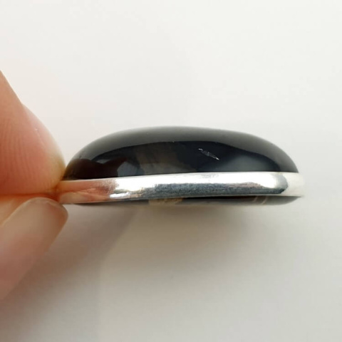 Smoky quartz pendant 26x20 mm no 40 Smoky quartz pendant 26x20 mm no 40