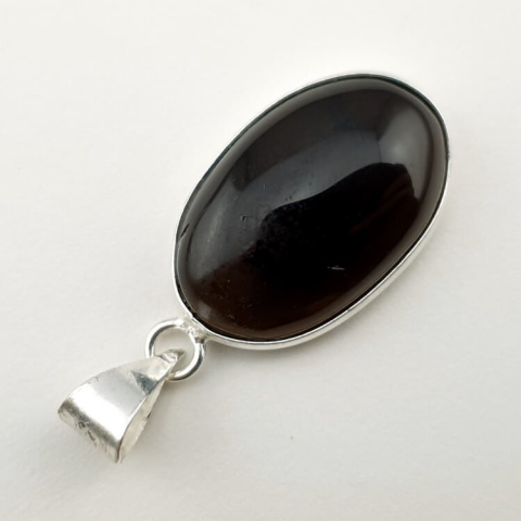 Smoky quartz pendant 27x18 mm no 33 Smoky quartz pendant 27x18 mm no 33