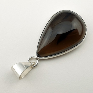 Smoky quartz pendant 28x19 mm no 31