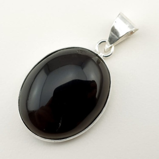 Smoky quartz pendant 28x22 mm no 36