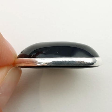 Smoky quartz pendant 28x22 mm no 36 Smoky quartz pendant 28x22 mm no 36