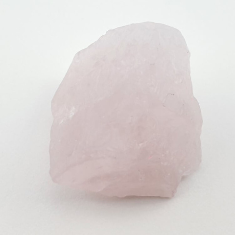 Pink quartz nugget with hole 36x32 mm no 61 Pink quartz nugget with hole 36x32 mm no 61