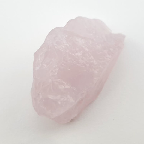 Pink quartz nugget with hole 37x26 mm no 85