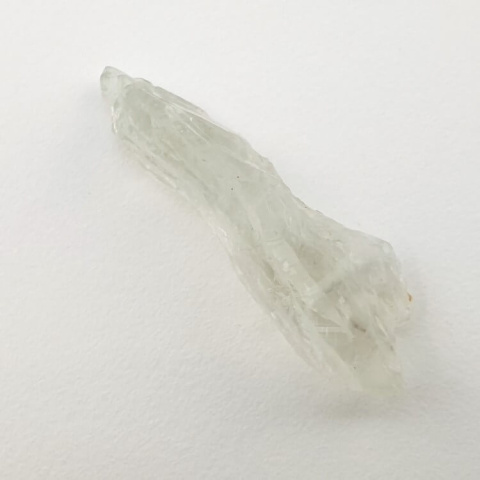 Prasiolite icicle 34x11 mm No 12 Prasiolite icicle 34x11 mm No 12