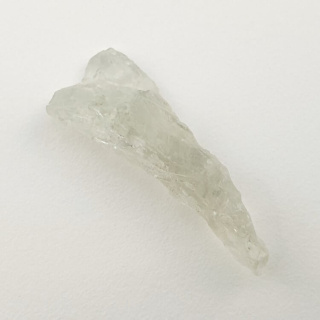 Prasiolite icicle 34x12 mm No 10