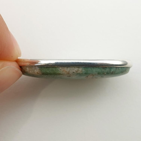 Ruby in fuchsite pendant 34x22 mm no 19 Ruby in fuchsite pendant 34x22 mm no 19