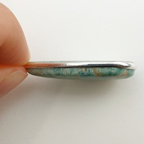 Ruby in fuchsite pendant 35x21 mm no 13 Ruby in fuchsite pendant 35x21 mm no 13