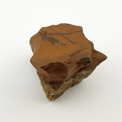 Tiger's eye nugget with hole 27x25 mm no 28 Tiger's eye nugget with hole 27x25 mm no 28