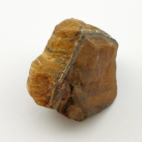 Tiger's eye nugget with hole 30x27 mm no 21 Tiger's eye nugget with hole 30x27 mm no 21