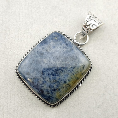 Dumoriterite pendant 25x23 mm no 14 Dumoriterite pendant 25x23 mm no 14