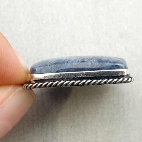Dumoriterite pendant 25x23 mm no 14 Dumoriterite pendant 25x23 mm no 14