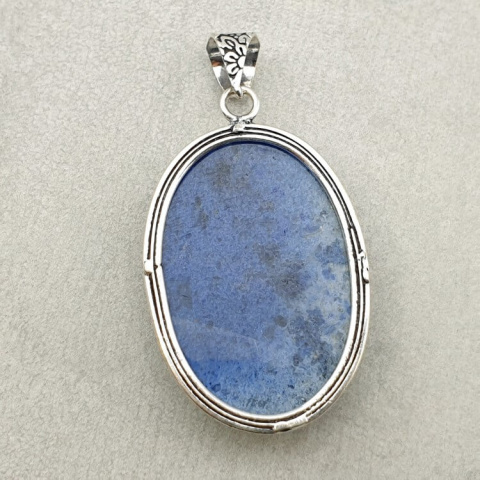 Dumoriterite pendant 35x24 mm no 11 Dumoriterite pendant 35x24 mm no 11