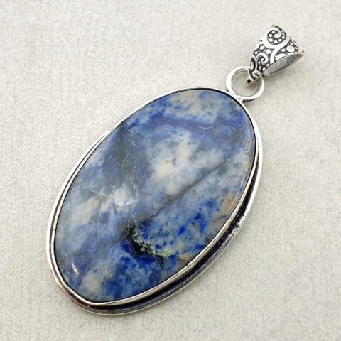Dumoriterite pendant 37x23 mm no. 6 Dumoriterite pendant 37x23 mm no. 6