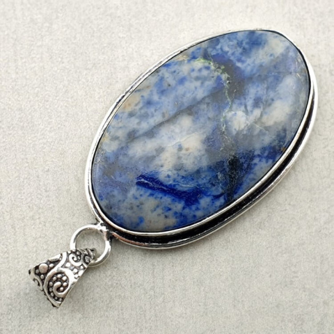Dumoriterite pendant 37x23 mm no. 6 Dumoriterite pendant 37x23 mm no. 6