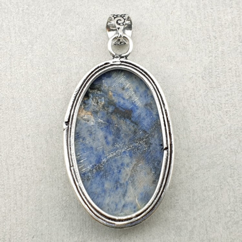 Dumoriterite pendant 37x23 mm no. 6 Dumoriterite pendant 37x23 mm no. 6