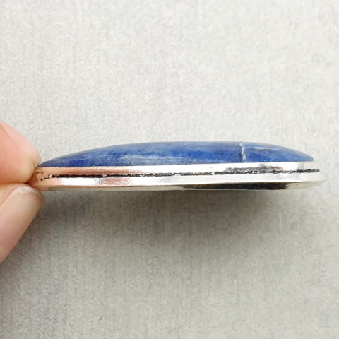 Dumoriteryt zawieszka 41x22 mm nr 17 Dumoriteryt zawieszka 41x22 mm nr 17