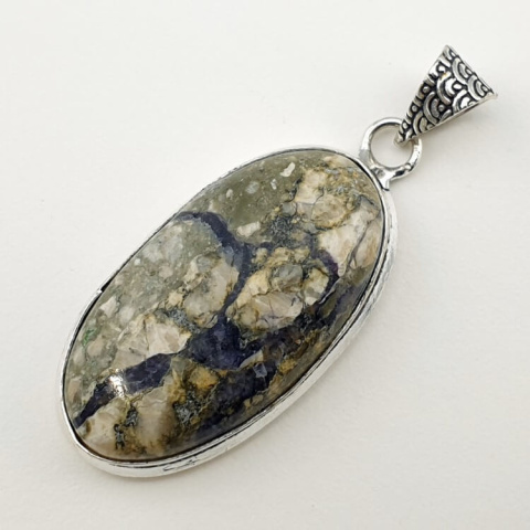 Jasper Tiffany pendant 35x19 mm no 17 Jasper Tiffany pendant 35x19 mm no 17
