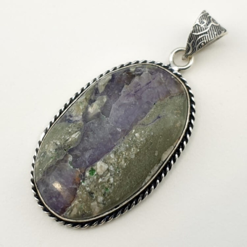Jasper Tiffany pendant 36x22 mm no 14 Jasper Tiffany pendant 36x22 mm no 14