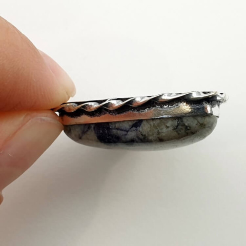 Jasper Tiffany pendant 36x25 mm no 5 Jasper Tiffany pendant 36x25 mm no 5
