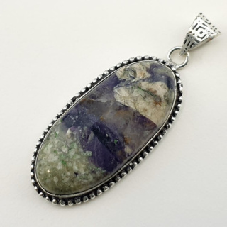 Jasper Tiffany pendant 37x18 mm no 9