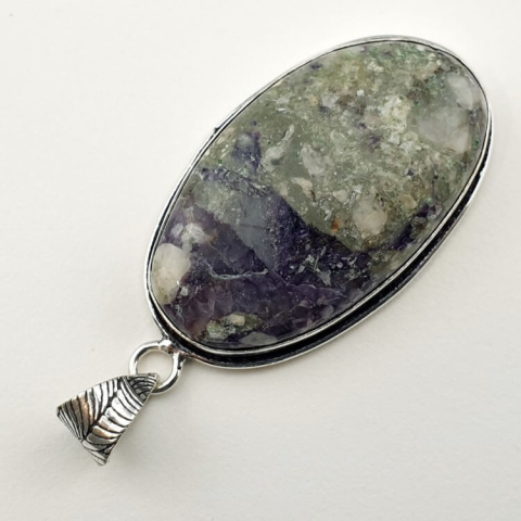 Jasper Tiffany pendant 37x22 mm no 15 Jasper Tiffany pendant 37x22 mm no 15