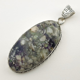 Jasper Tiffany pendant 40x21 mm no 11