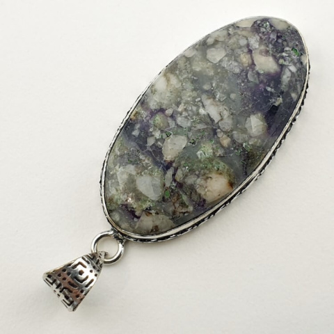 Jasper Tiffany pendant 40x21 mm no 11 Jasper Tiffany pendant 40x21 mm no 11